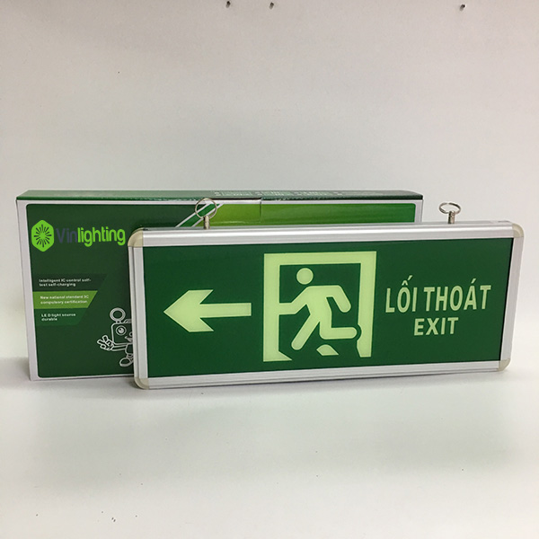 Đèn chỉ dẫn thoát hiểm đi bên trái